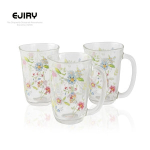 에지리 EJIRY 프로방스 아데리아 유리컵 머그컵 3p-410ml_이미지