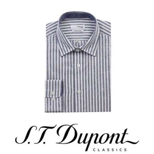 ST듀퐁 26년 봄여름 균일 핏 얇은 마폴리 긴팔와이셔츠 SE6SM22LS758SNY_이미지