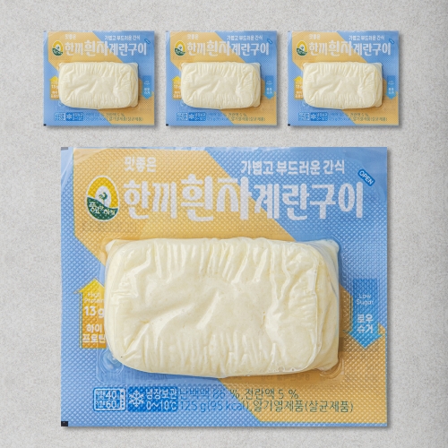 풍림푸드 풍요한아침 한끼계란구이 흰자 125g 4개_이미지