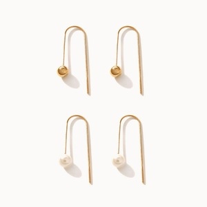 바이데이지 제이로렌 11G0115 진주 10k 고리형 골드_이미지