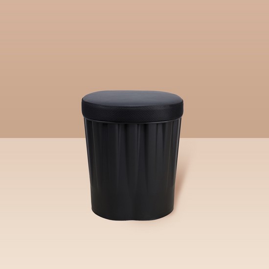 비엠코리아 사출 깡통 수납의자