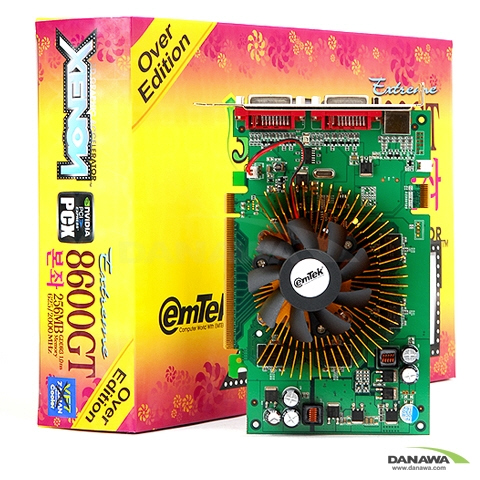 이엠텍 XENON 지포스 8600GT 본좌 Extreme 오버에디션 256MB AVA_이미지