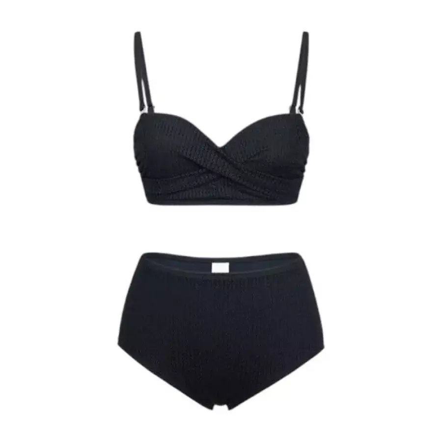 수영복 여성 비치 와이어 비키니 LS2F301-BK LS2F301-BK-SI 384952