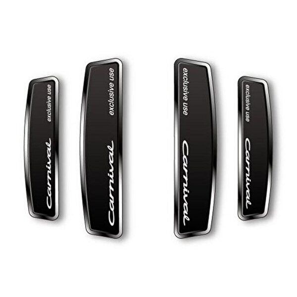 DXSOAUTO 블랙 쉴드 엠블럼 도어가드 (카니발 KA4)_이미지