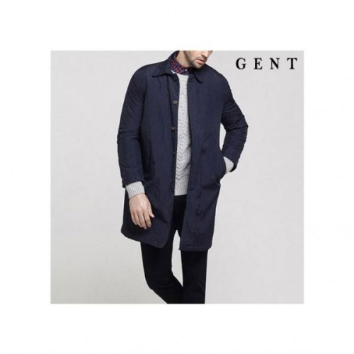 남성용 히든 버튼 트렌치 누빔코트_GOC8303C 361849