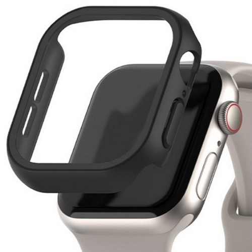 신지모루 애플워치10 9H 풀커버 일체형 SF코팅 케이스 (42mm)