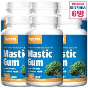 자로우포뮬러스 매스틱 검 1000mg 120캡슐 (6개)