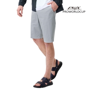 프로월드컵 PWXQ223-<b>7525-1</b>LG 남성 벨트형 아웃도어 등산 5부 팬츠