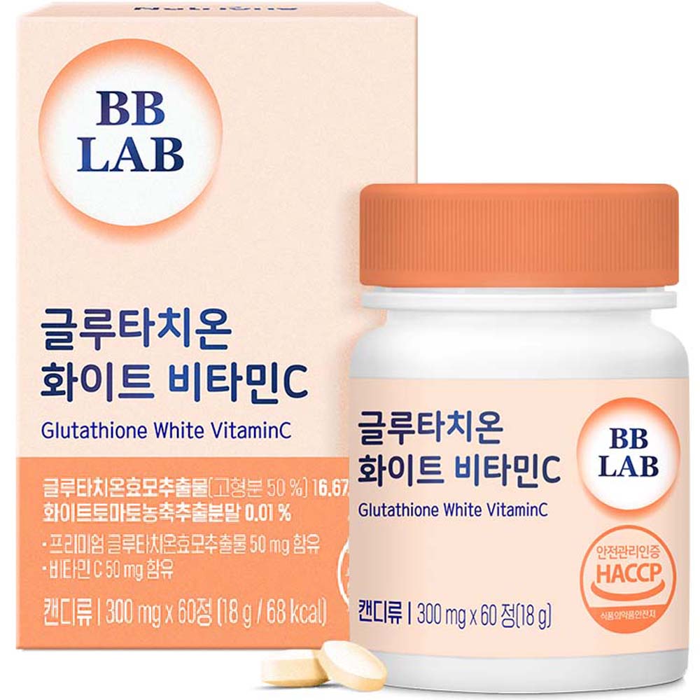 뉴트리원 비비랩 글루타치온 화이트 비타민C 60정 (1개)