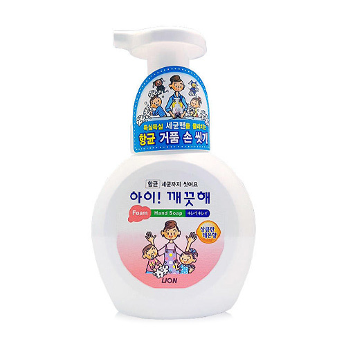 아이깨끗해 레몬 항균 폼 핸드 솝 250ml (1개)