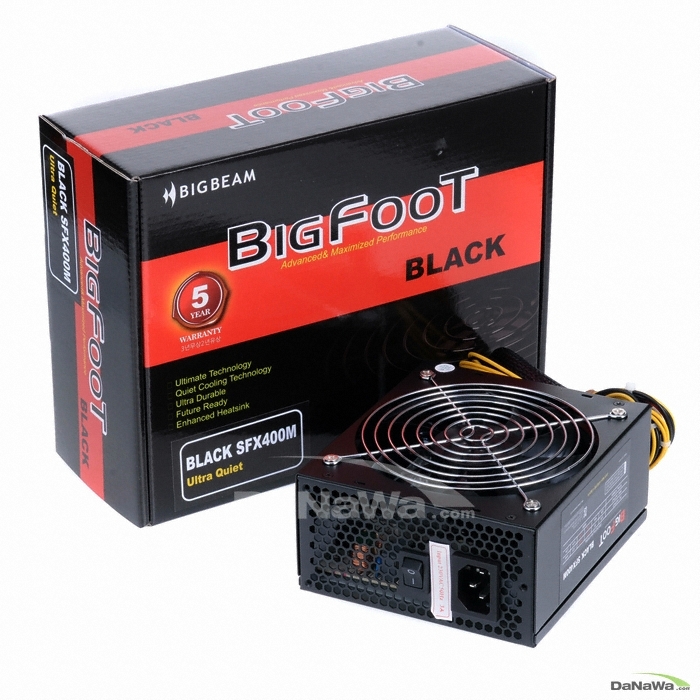빅빔 BIGFOOT 블랙 SFX400M_이미지