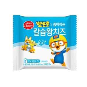 서울우유 뽀로로 칼슘왕 치즈 180g (1개)_이미지