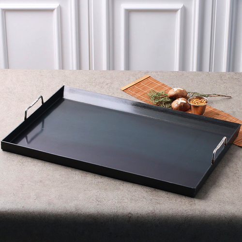 킹센스 무쇠 사각철판 요리 3T (55.9x37cm)_이미지