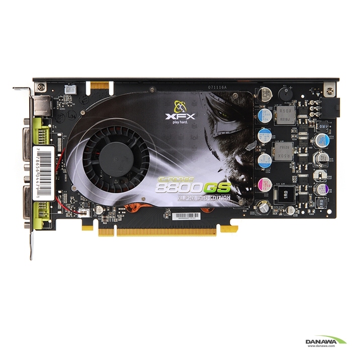 XFX 지포스 8800GS ALPHA DOG EDITION 384MB