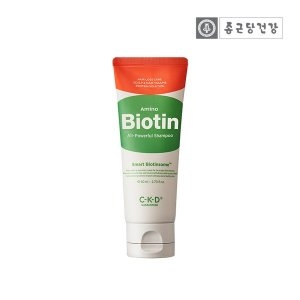 종근당건강 씨케이디 아미노비오틴 올파워풀 탈모 완화 샴푸 80ml_이미지