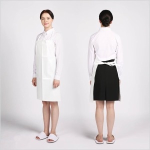 크로바가운 방수 앞치마   단면 코팅  소  65x73   목끈형 적색 유광  방수토시이벤트 방수앞치마 우레탄앞치마 업소용앞치마 주방..