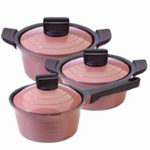 테팔 ㅤ헤리티지 티타늄 냄비 3종세트 (뚝배기16+라면18+찌개20)_이미지