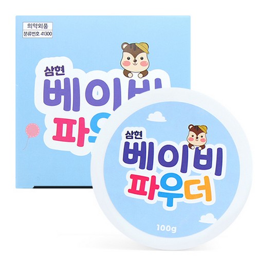 삼현제약 토닥 베이비 파우더 100g이미지입니다. 누르면 해당 게시물로 새창이동합니다.