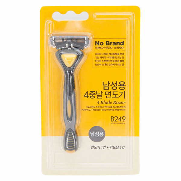 남성용 4중날 + 면도날