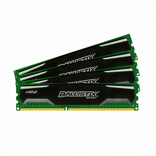 마이크론 Crucial Ballistix DDR3-1600 Sport 패키지 해외구매 (16GB(4Gx4))_이미지