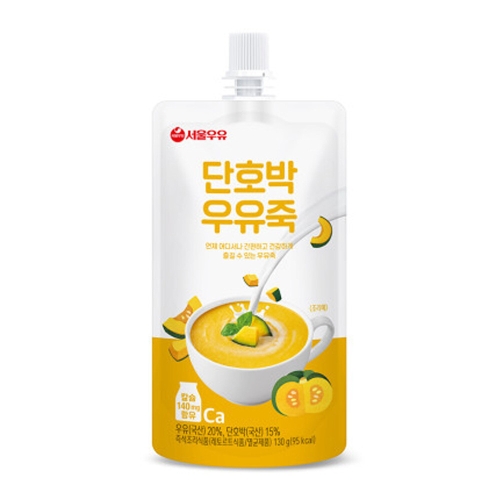 서울우유 단호박 우유죽 130g (10개)