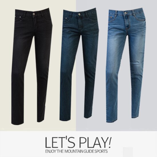 마운틴가이드 데님 청바지 FJM-P91-413