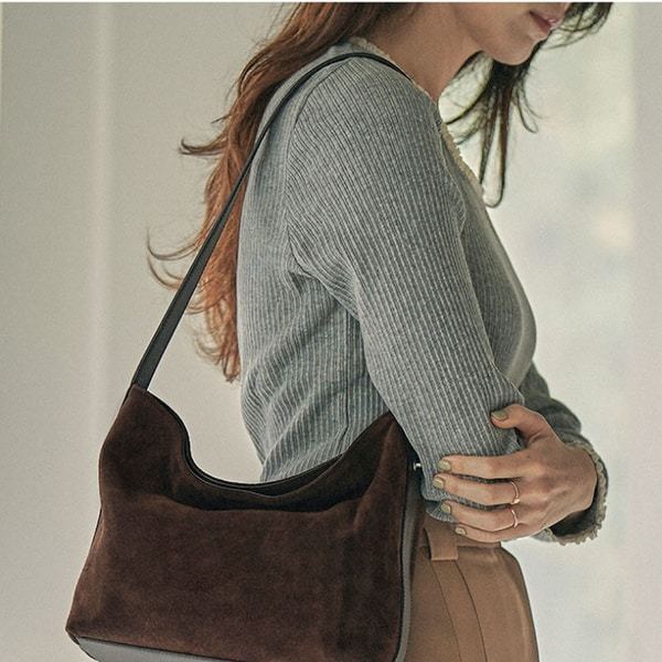호재 TWIG 트위그 숄더백_2COLOR BROWN 11일 384350