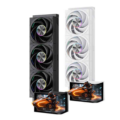 PCCOOLER CPS DV360 ARGB DISPLAY (블랙)_이미지