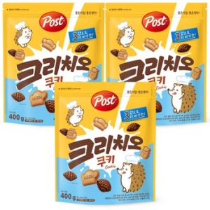 동서식품 포스트 크리치오 쿠키 400g (3개)_이미지