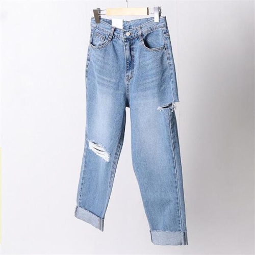 강물처럼 빅사이즈사랑해요 D499L105 데일리블루워싱팬츠 DO 7034894A