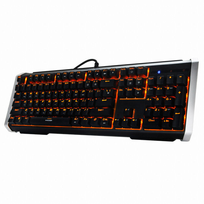 ���� HACKER K630 ������ LED ���� Űĸ