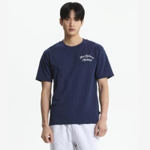 뉴발란스 반팔 그래픽 스티치 반팔티 NBNEF22491-59_이미지