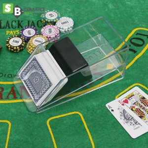 셀바이 카지노 딜러 카드슈 2벌용 포커디스펜서_이미지