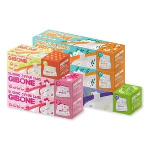 스탠딩 슬라이드 지퍼백 플라워 소1+중2+대2+특대1