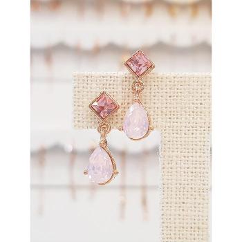 세이브존01 40대여자선물 오스트리아 스톤 드롭 귀걸이 LE668 S15998794