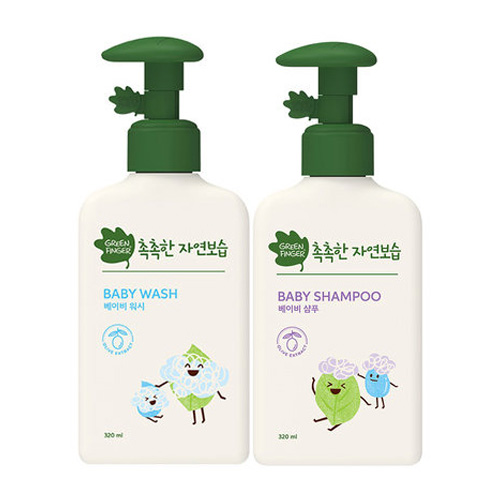 그린핑거 촉촉한 자연보습 워시+샴푸 2종세트이미지입니다. 누르면 해당 게시물로 새창이동합니다.