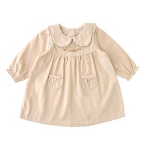 CR 플라워코듀로이드레스 34A70-674-01