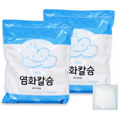 소다스쿨 염화칼슘 3kg x 2개 + 방수투습지 8장 (1세트)_이미지