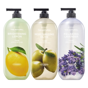 온더바디 더내추럴 바디워시 900ml 레몬 라벤더 올리브 택1