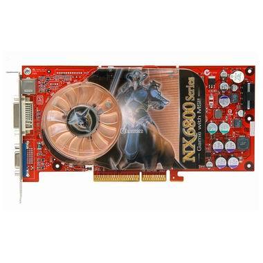 MSI ������ 6800 NX6800 Platinum 128MB