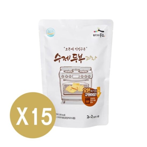 지투지샵 수제 두부과자 110g x 15팩_이미지