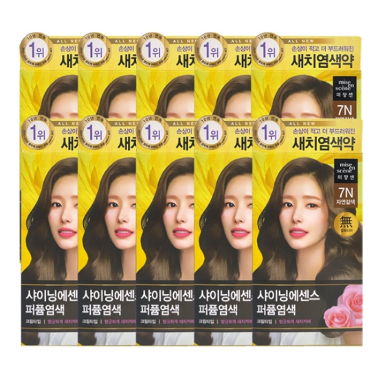 미쟝센 샤이닝 에센스 퍼퓸 염색 (10개)_이미지