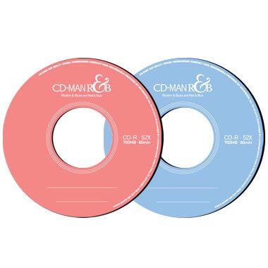 ��ī�̵���Ż CD-R CD-MAN 700MB 52X ���� 50�� R&B