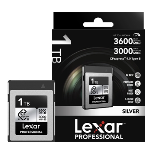 Lexar CFexpress 4.0 Professional 타입 B 실버시리즈 (1TB)_이미지
