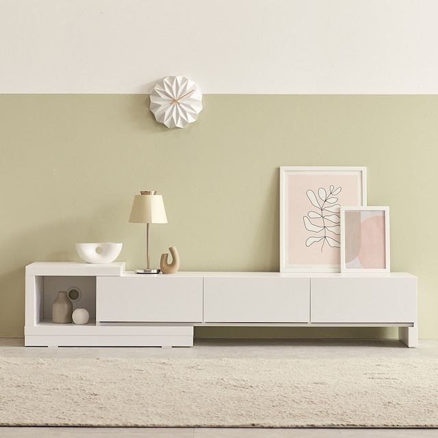 리안 확장형 거실장 1500