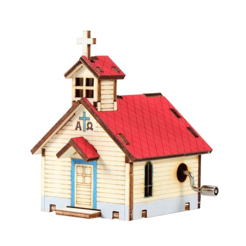영공방 오르골교회A YM862-1 행사 입체퍼즐 조립 모형 건축
