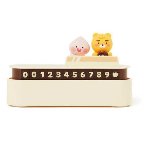 드라이빙 리틀 라이언 & 리틀 어피치 주차번호판