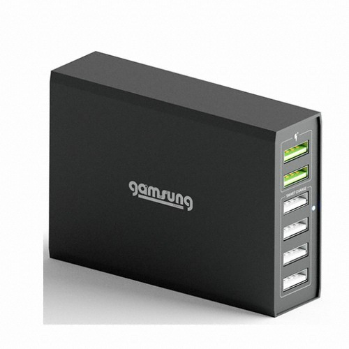 감성공장 60W 6포트 충전기 ZX-6U01QN