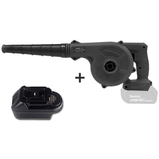 충전 블로워 TC-500B + 밀워키 배터리 어댑터