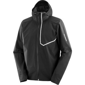 살로몬 보나티 트레일 쉘 재킷 BONATTI TRAIL JACKET LC2175000 DEEP BLACK M 사이즈 런닝웨어 재